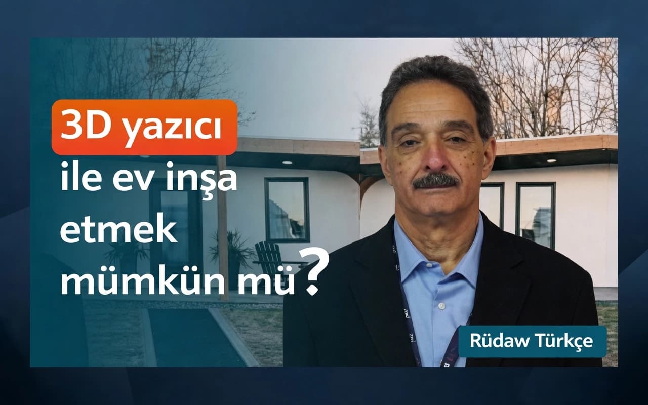 NEXT- 3D yazıcı ile ev inşa etmek mümkün mü?