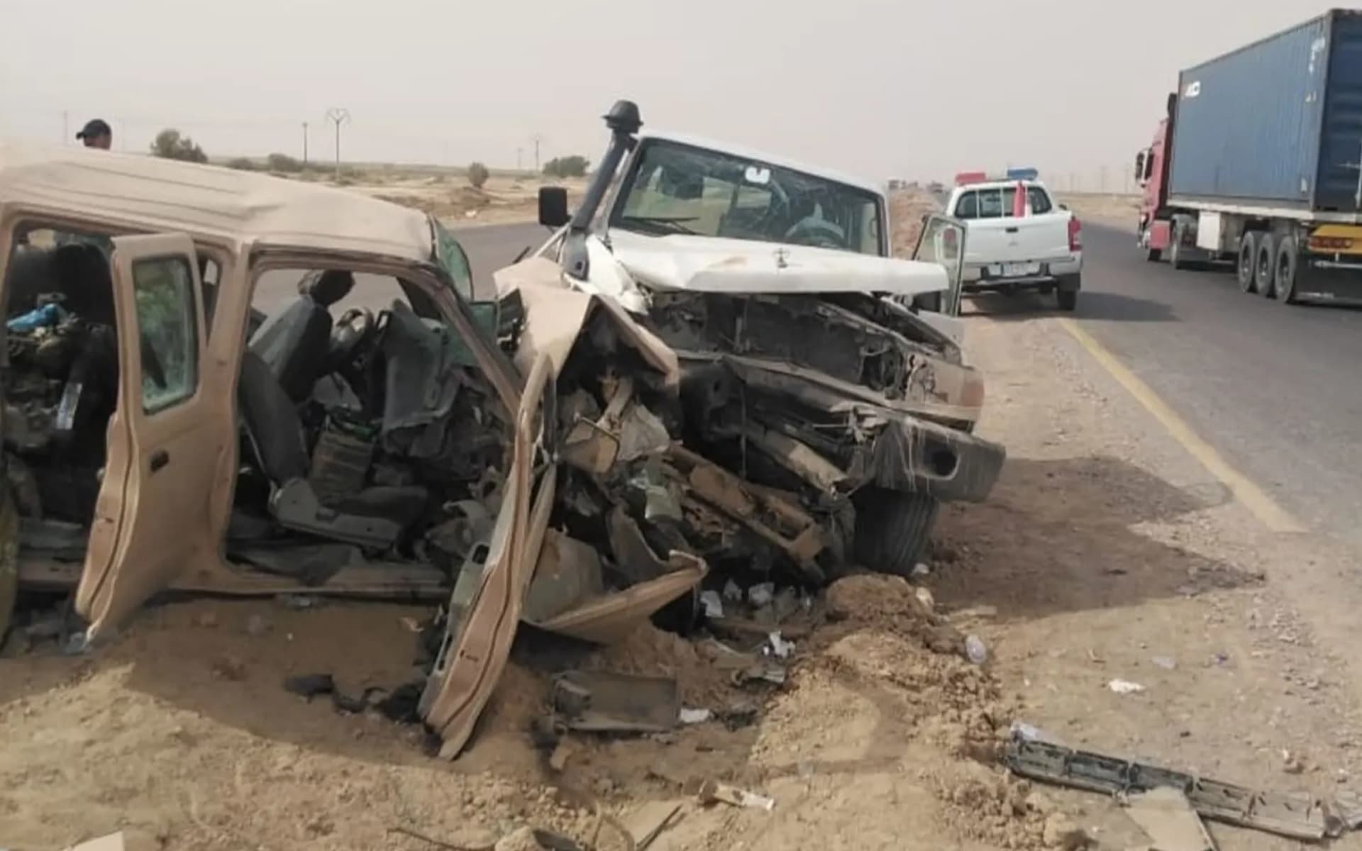 رووداوی هاتووچۆ لە عێراق 1.6% زیادیکردووە، بەڵام گیانلەدەستدان 13.5% کەمیکردووە