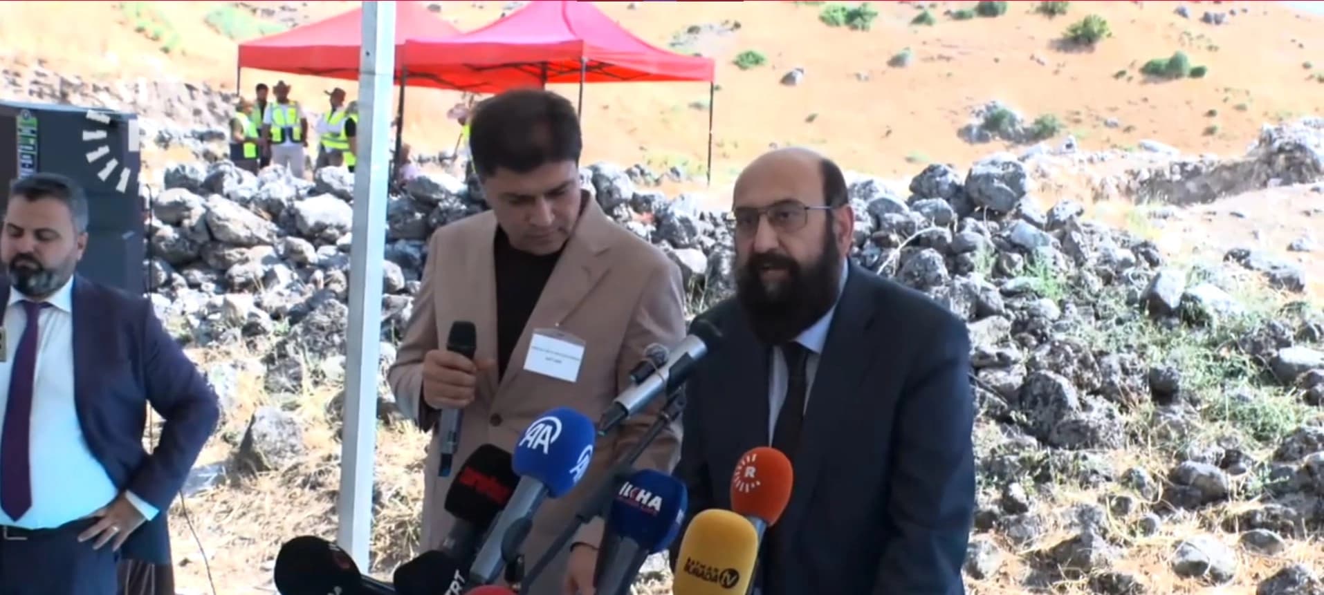 BATMAN- Ezidi Kürtlerin Şeyh Hevind Ziyaretgahı yeniden inşa ediliyor