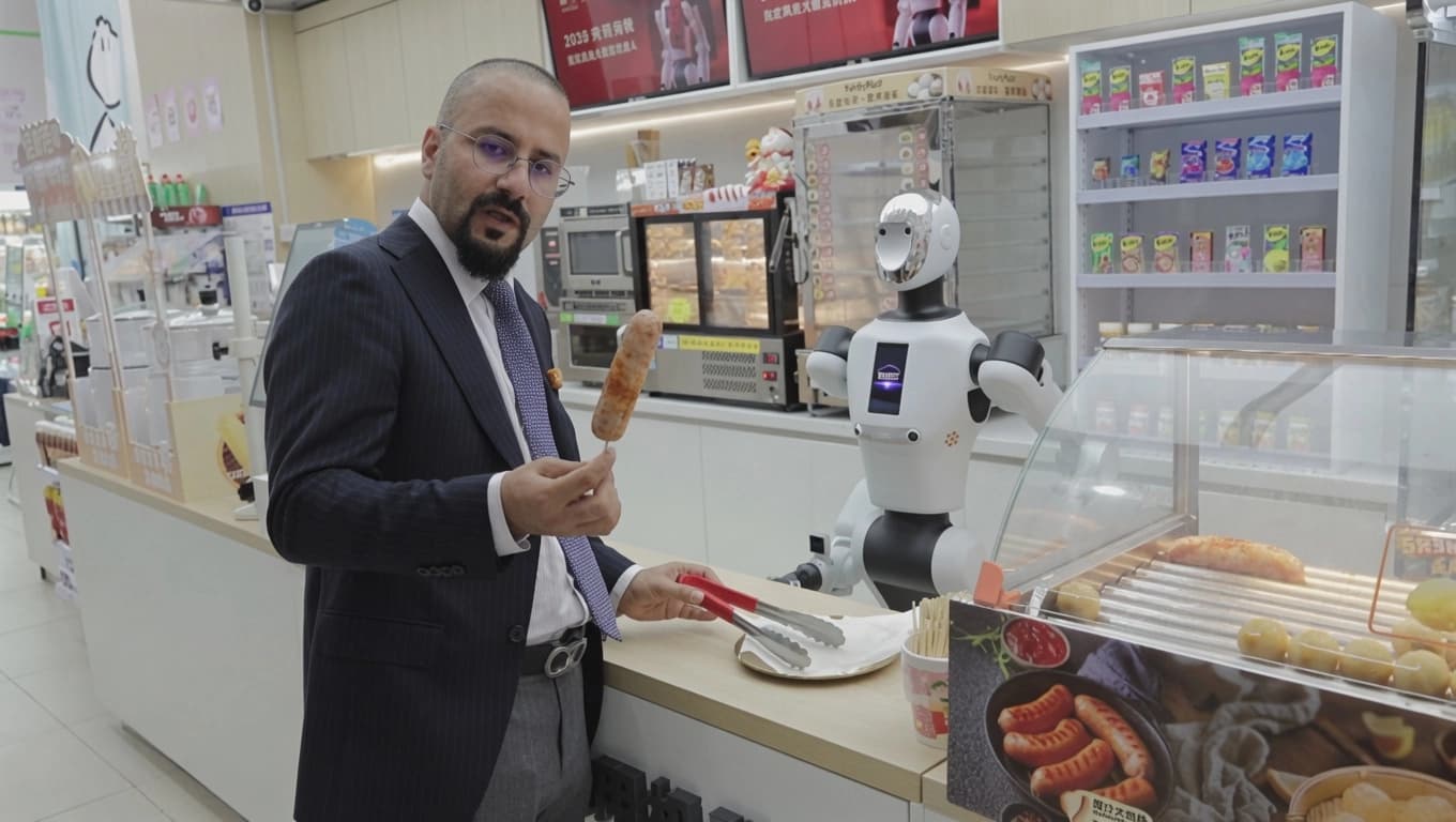 Çin'de robot çağı: Eczanelerde, sokaklarda ve mağazalarda çalışıyorlar