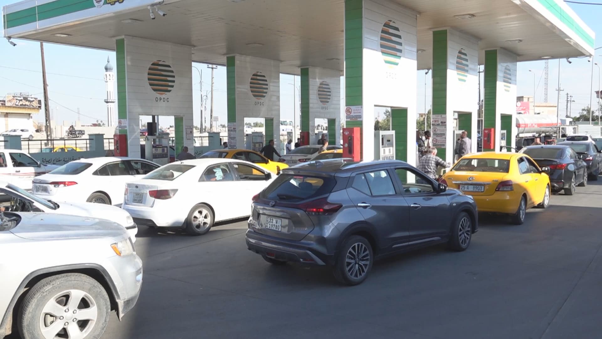 لە هەولێر نرخی لیترێک بەنزینی نۆرماڵ گەیشتە 1350 دینار
