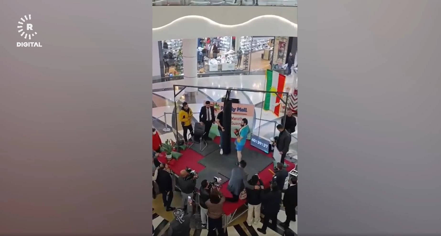 Werzişvanê Kurd  rekoreke Guinnessê şikand