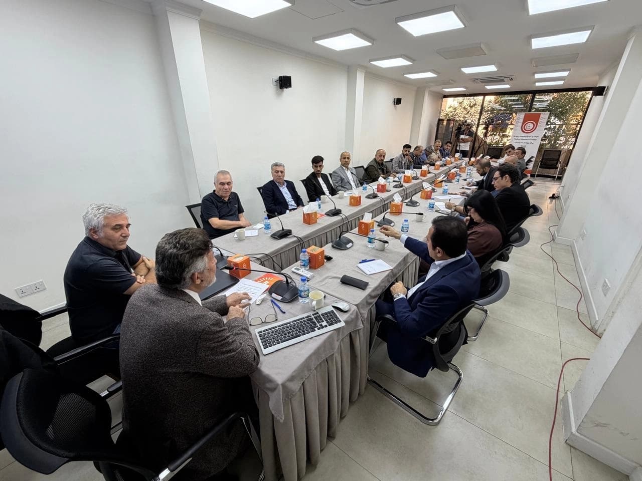 جانب من ندوة مركز رووداو للدراسات، حول بدايات الحركة السياسية في روجآفا كوردستان