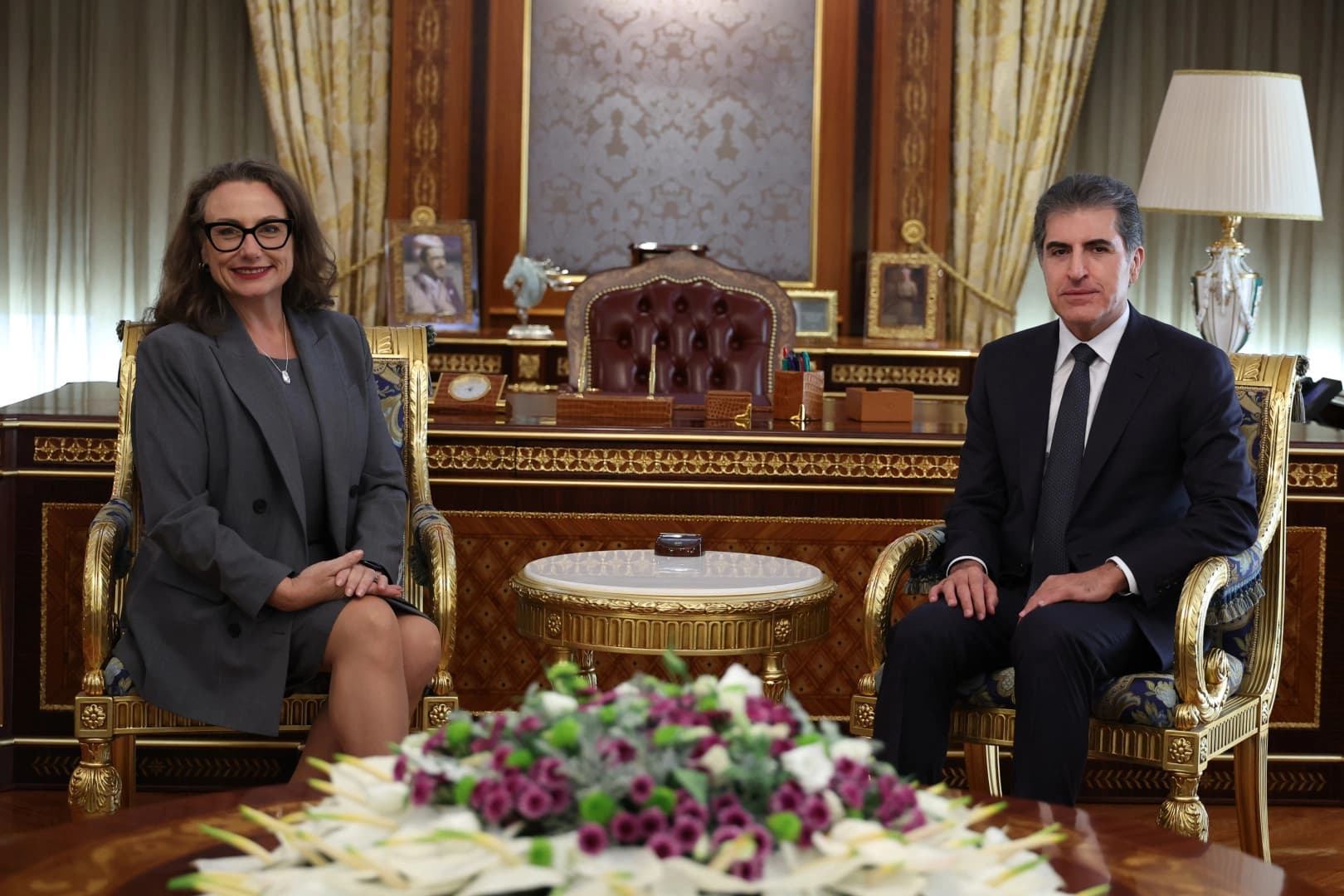 President Barzani, US diplomat urge acceleration of KRG cabinet formation