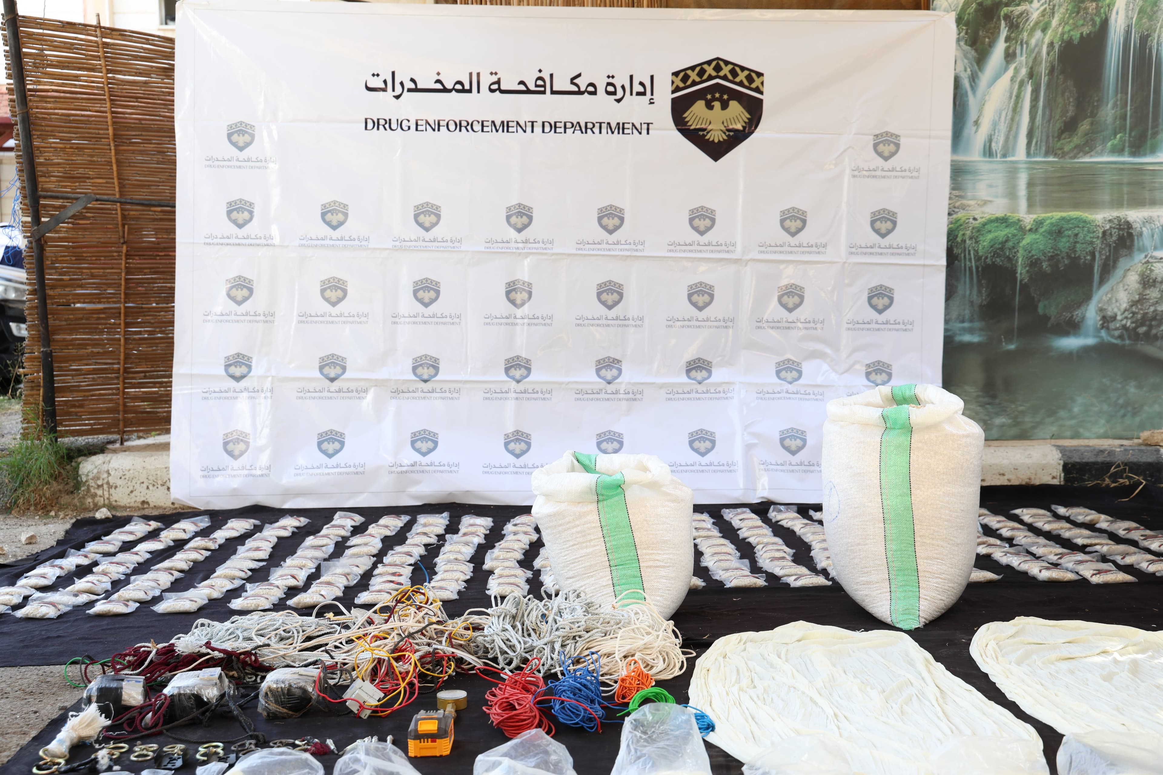 Syria seizes over 640,000 narcotic pills in balloon smuggling plot