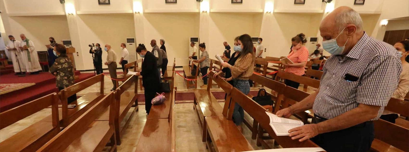 Chaldean worshippers gather for All Saints' mass, nearly ten years after Baghdad massacre