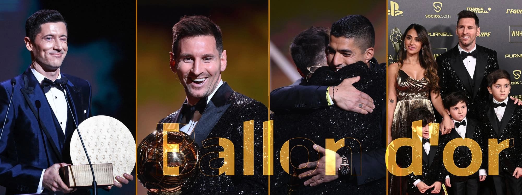 Fotoğraflarla Ballon d'Or Ödül gecesi