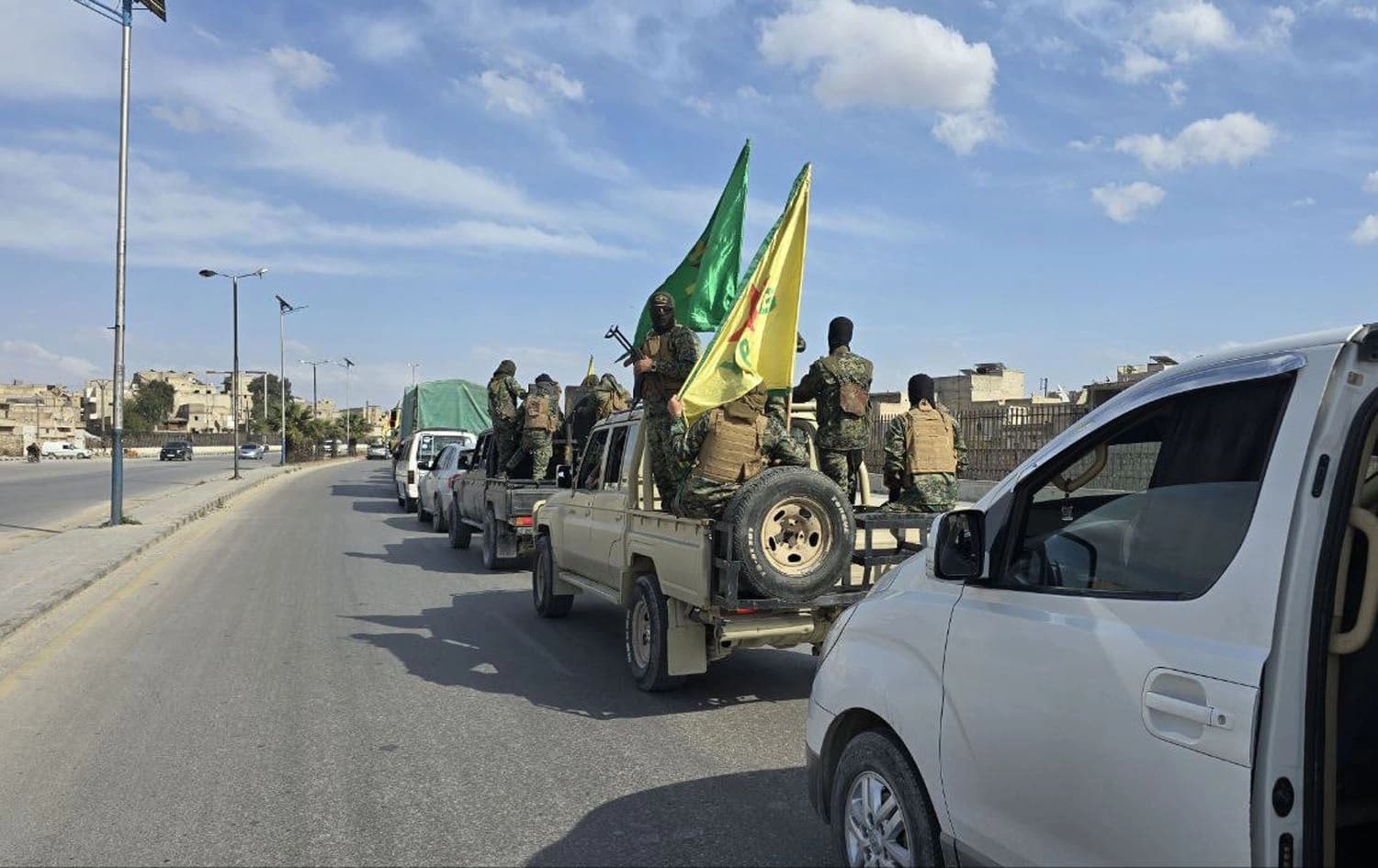 SDF begins withdrawal from Aleppo following agreement