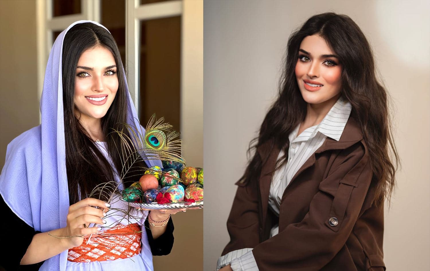 Keça Kurd a Êzidî ket lîsteya '100 rûyên herî bedew ên cîhanê'