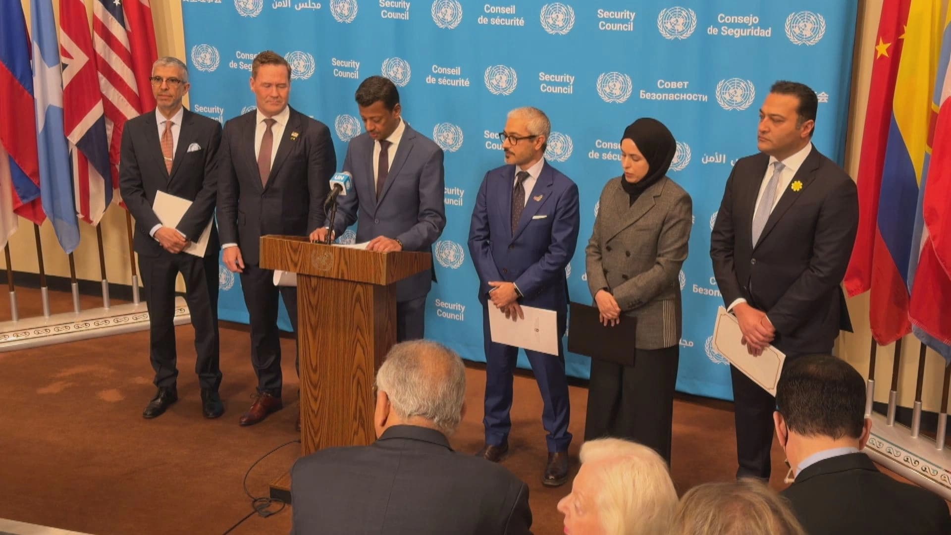 US, Gulf allies seek binding UN action on Iran over Hormuz attacks