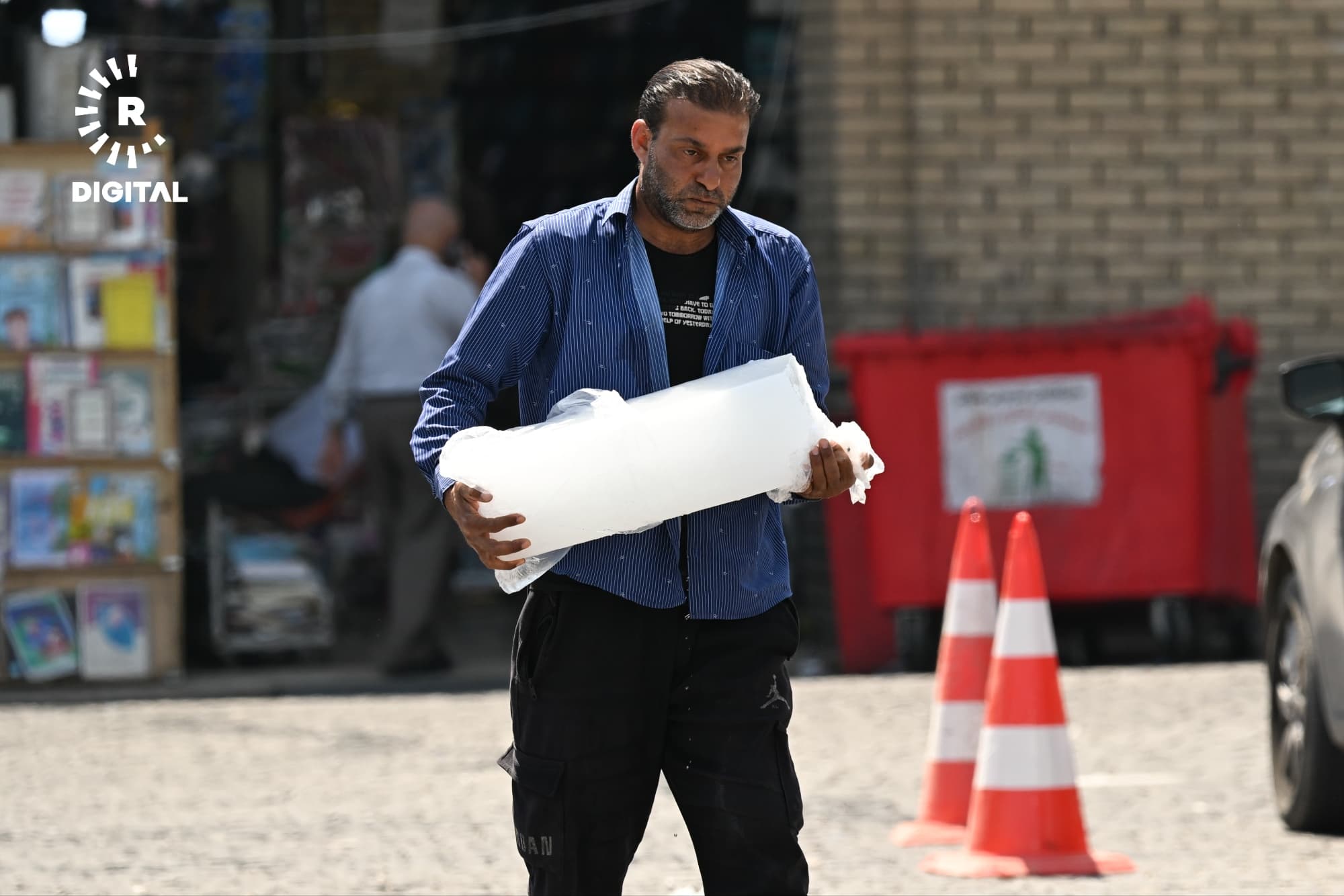 بە وێنە؛ پلەی گەرما لە هەولێر گەیشتە 45 پلەی سیلیزی