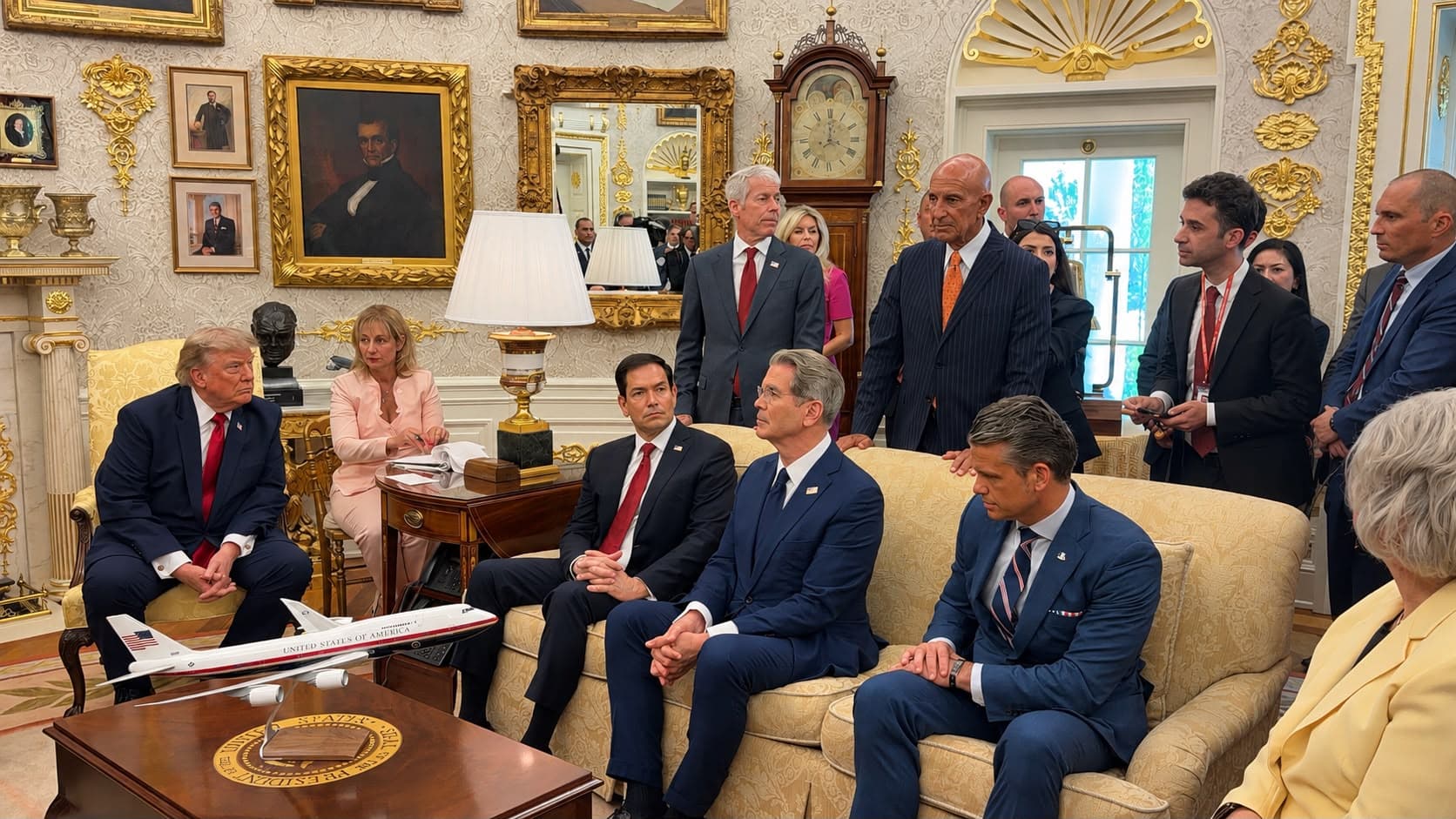 Meeting between Iraqi PM Ali al-Zaidi and US President Donald Trump in Washington, D.C. on July 14, 2026. Photo: Diyar Kurda/Rudaw