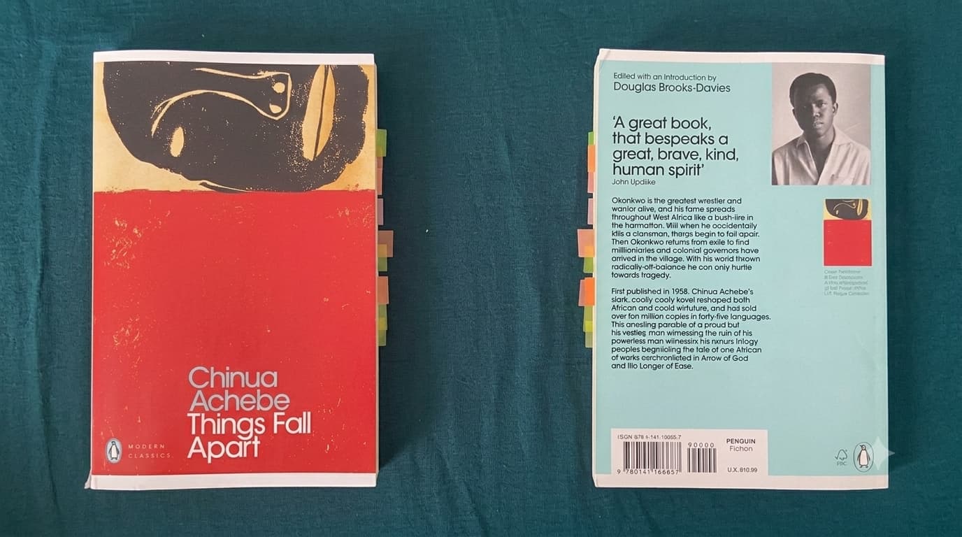 Pirtûka Chinua Achebe ya bi navê “Things Fall Apart"ê / Wêne: Rûdaw