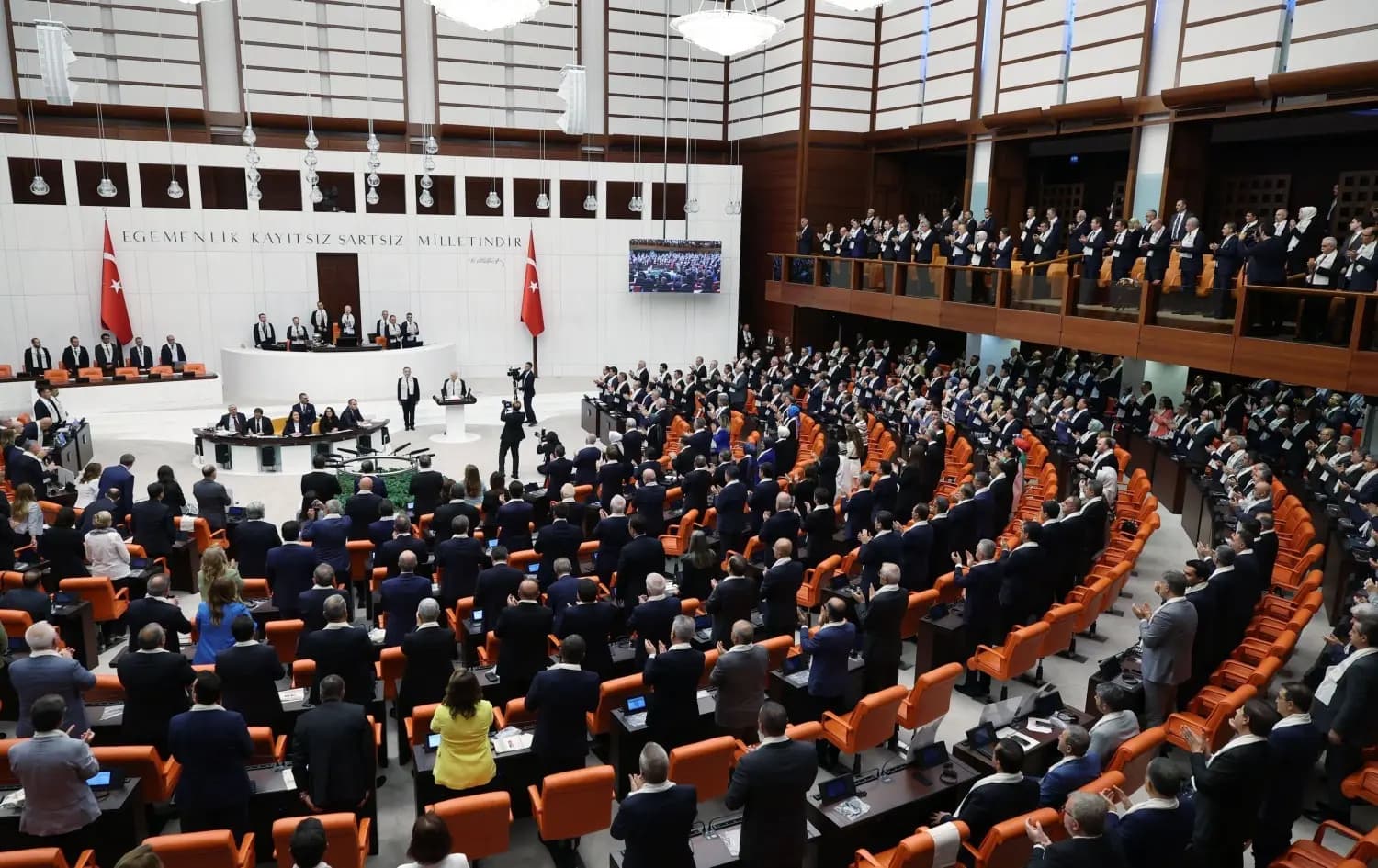 دانیشتنێکی پەرلەمانی تورکیا. وێنە: ئەرشیڤ