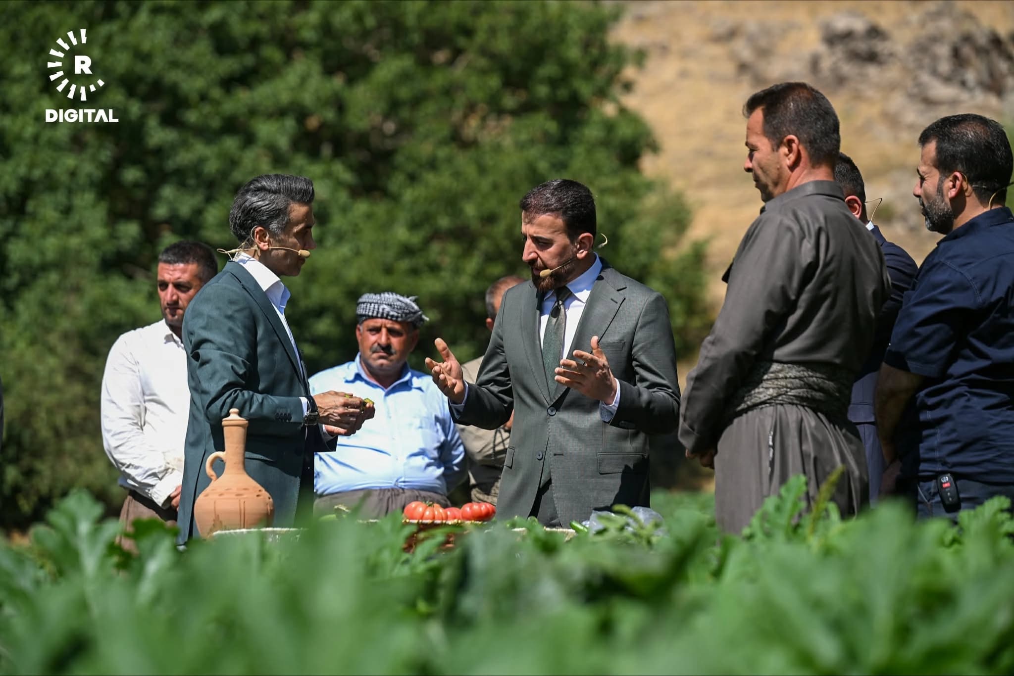 بەرهەمی جووتیارانی باڵەکایەتی لە باڵیۆزخانەکەی شێخی ئابووری