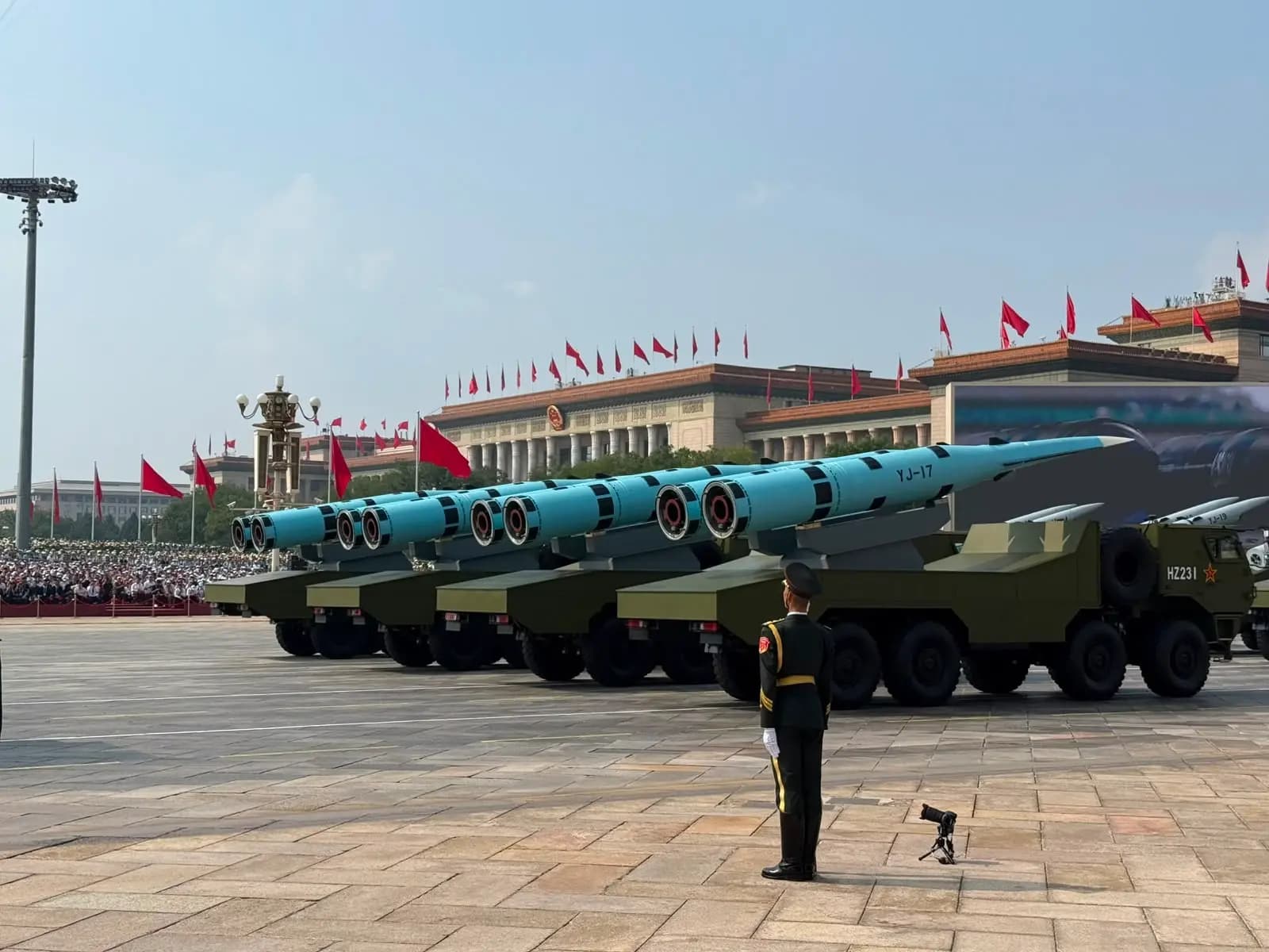 Scene from a Chinese military parade. Photo: Mahdi Faraj - Rudaw/Archive