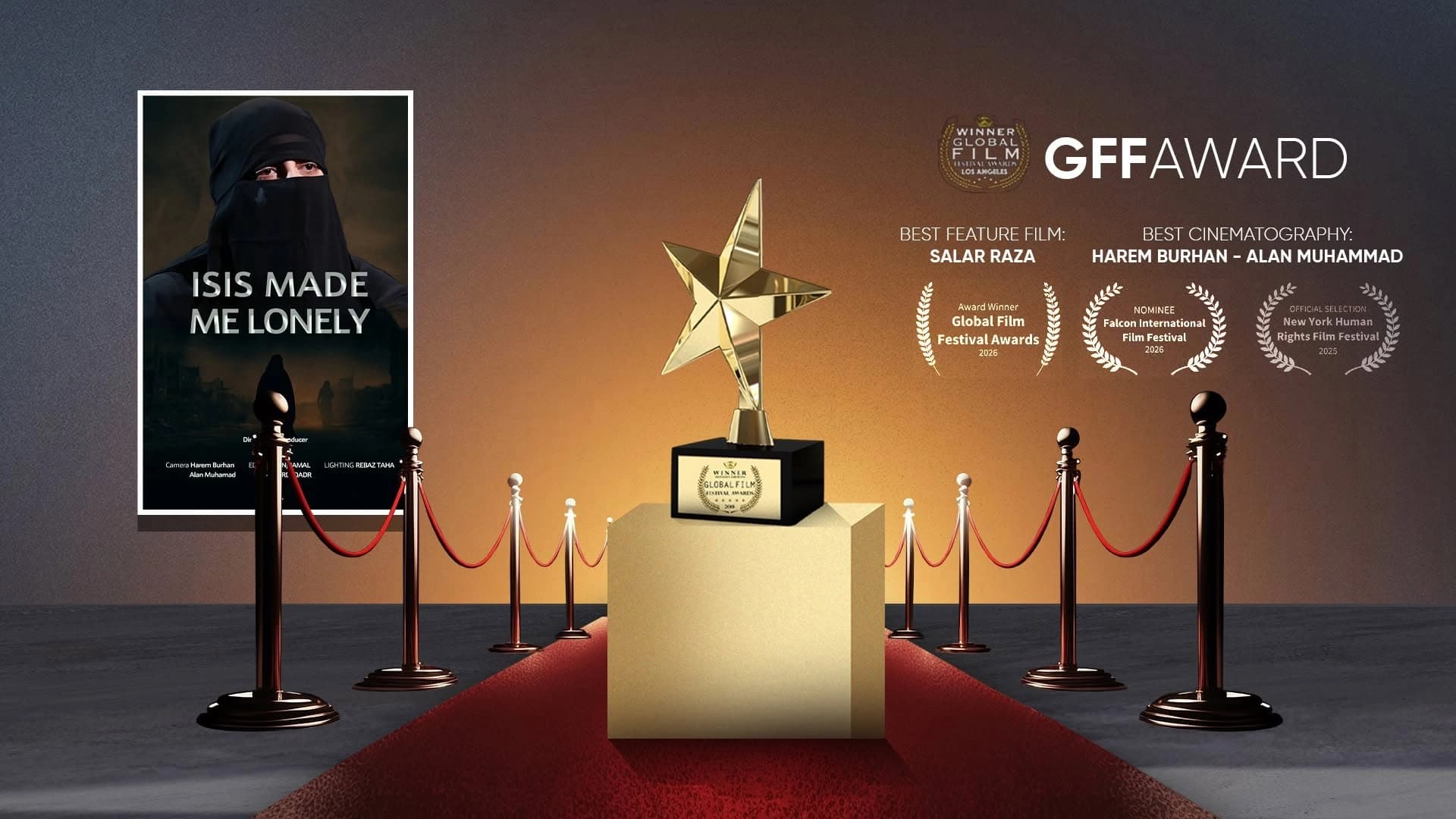 Rudaw documentary ‘ISIS Made Me Lonely’ wins third international award