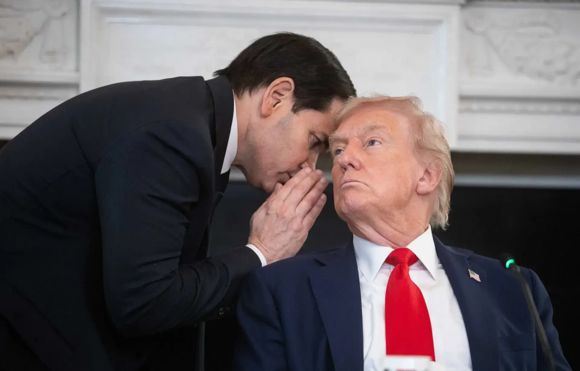 Rubio di guhê Trump de pistepistê dike / Wêne: Reuters