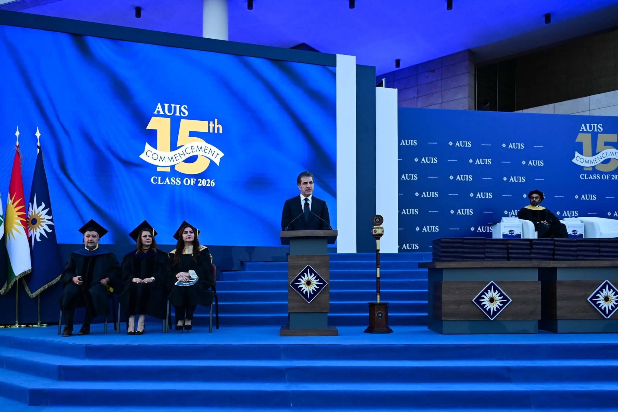 President Barzani emphasizes youth role at AUIS graduation ceremony